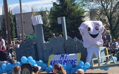 Mt. Brushmore Dental Float: Farmer’s Day Parade