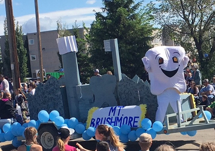 Mt. Brushmore Dental Parade Float